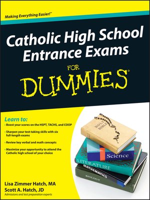 cover image of Catholic High School Entrance Exams For Dummies